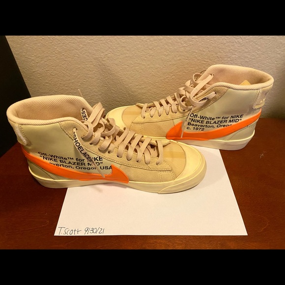 Off white hallowes eve Blazers size 10 - Picture 1 of 9